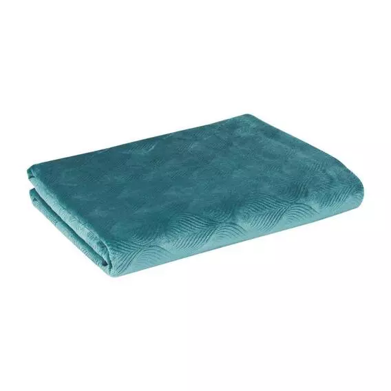 Dulce LEAF EMBOSSED 150X180CM GREEN