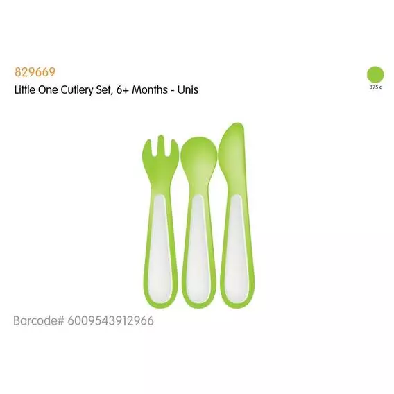 Little One Cutlery Set, 6+ Months - Unisex Little One Cutlery Set, 6+ Months - Unisex
