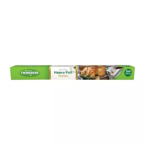 Twinsaver Aluminium Foil Heavy 5MTR Twinsaver Aluminium Foil Heavy 5MTR