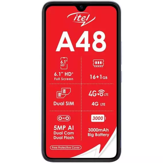 Itel A48 Gradation Purple VC DS NL Itel A48 Gradation Purple VC DS NL