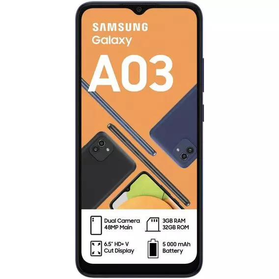 Samsung Galaxy A03 Blue DS VC Samsung Galaxy A03 Blue DS VC