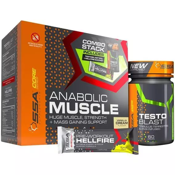 SSA Anabolic Muscle Stack Box 4kg Van