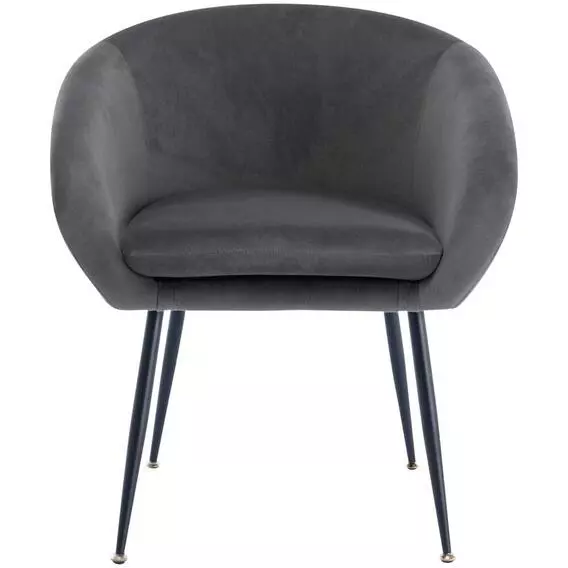 Furniture LUNA ACCENT CHAIR GREY Furniture LUNA ACCENT CHAIR GREY
