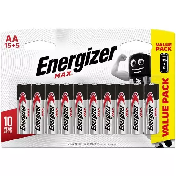 Energizer Energizer Max AA 15+5 Free