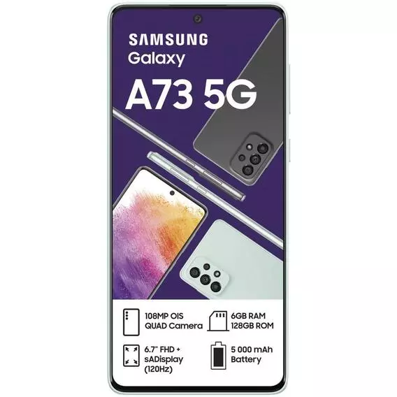 Samsung Galaxy A73 5G Mint 128GB DS Samsung Galaxy A73 5G Mint 128GB DS