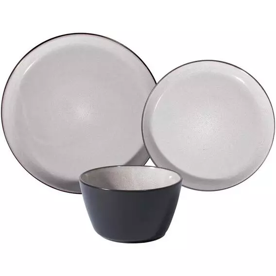 KOGA 12 PCS GREY DINNER SET KOGA 12 PCS GREY DINNER SET