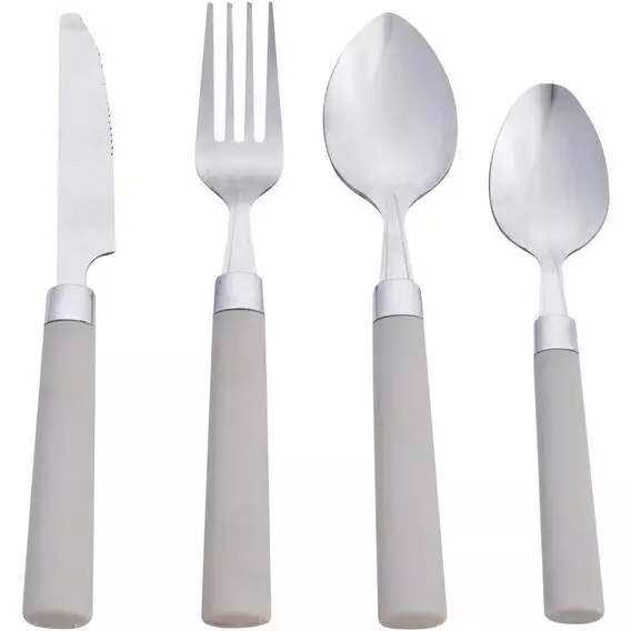 KOGA 16 PCS CUTLERY TUBE SET TAUPE