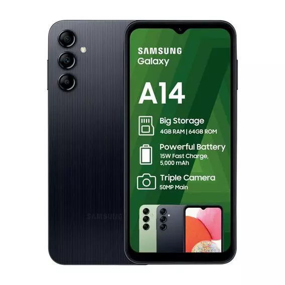 Samsung Galaxy A14 64GB DS Black