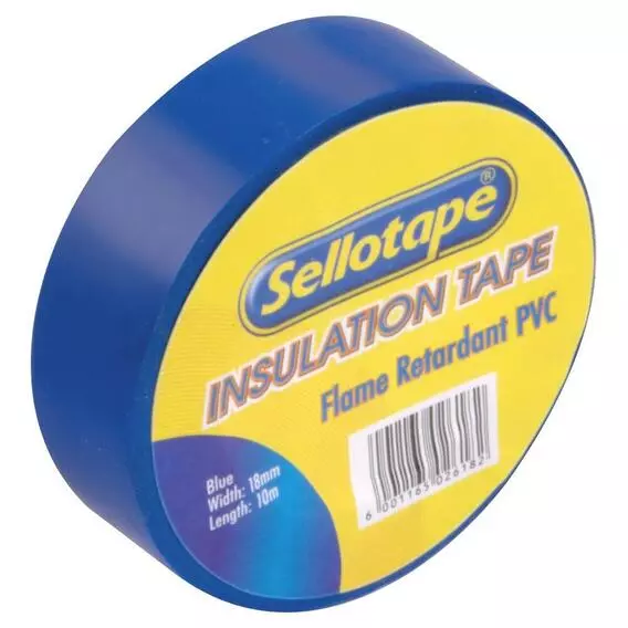 Sellotape 10m Insulation Tape BLUE