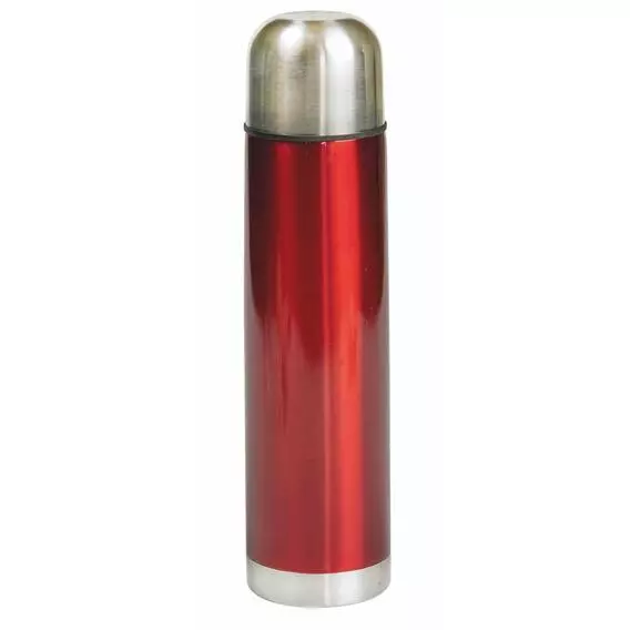 Mainstay 1L Stainless Steel Flask RED Mainstay 1L Stainless Steel Flask RED
