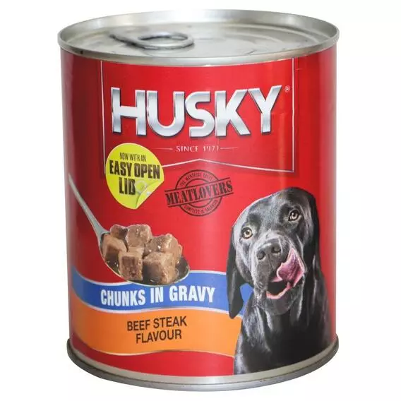 Husky Chunks In Gravy Steak STEAK 775g Husky Chunks In Gravy Steak STEAK 775g