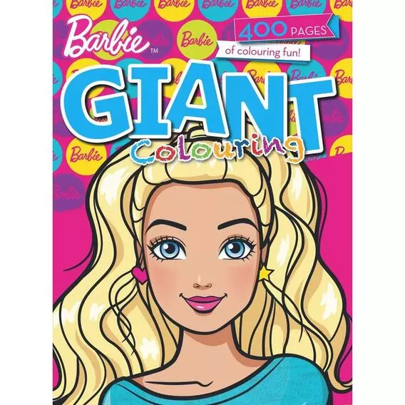 Barbie 400 Page Jumbo Colouring Book BARBIE Barbie 400 Page Jumbo Colouring Book BARBIE