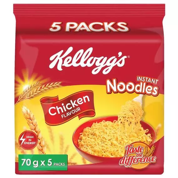 Kelloggs Instant Noodles 70g X5 Chicken CHICKEN 70g