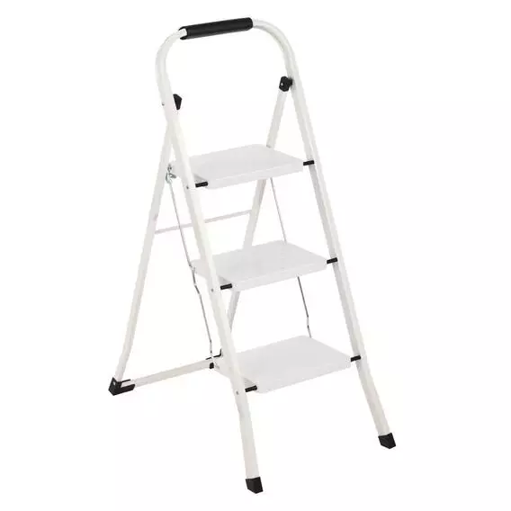 Simple Choice 3 Step Ladder WHITE Simple Choice 3 Step Ladder WHITE