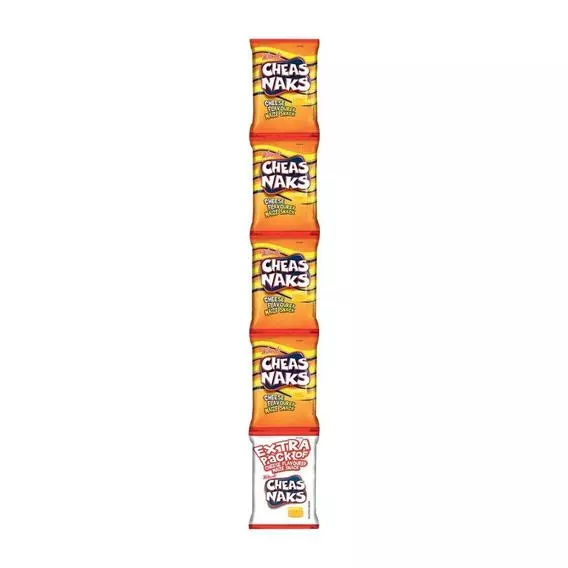 Willards Cheasnaks 5x22G CHEESE 22g Willards Cheasnaks 5x22G CHEESE 22g