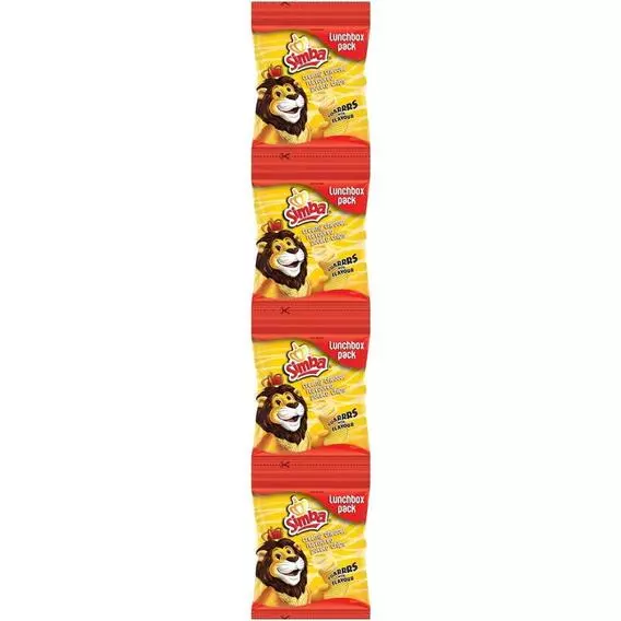 Simba Chips Strips 4x25G CREAMY CHEDDAR 25g