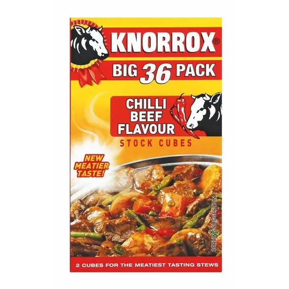 Knorrox Cubes CHILLI BEEF 360g