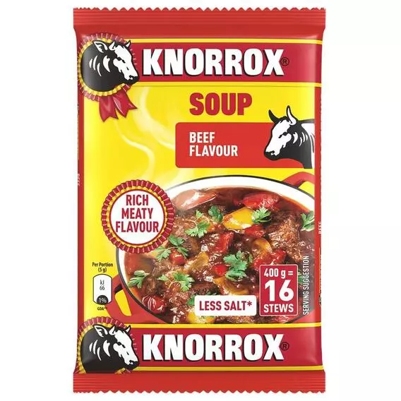 Knorrox Soup Bag BEEF 400g
