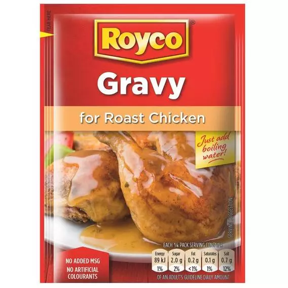Royco Gravy Sachet ROAST CHICKEN 32g Royco Gravy Sachet ROAST CHICKEN 32g
