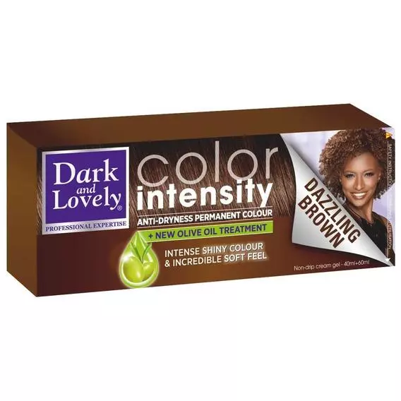 Dark and Lovely COLOR INTENSITY DAZZLING BROWN 4 DAZZLING BROWN 100ml Dark and Lovely COLOR INTENSITY DAZZLING BROWN 4 DAZZLING BROWN 100ml