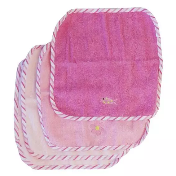 Snuggle Time 4PK FCLOTHS PINK