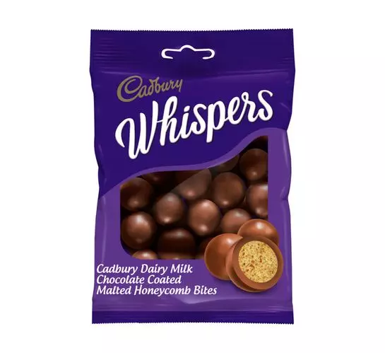 Cadbury Whispers Bag Chocolates (1x200g) Cadbury Whispers Bag Chocolates (1x200g)