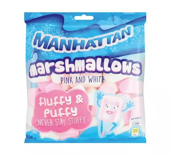 Manhattan Marshmallows (1x400g) Manhattan Marshmallows (1x400g)