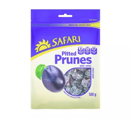 Safari Prunes Pitted (1x500g)