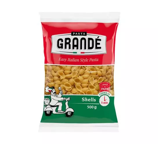 Pasta Grande Shells (20x500g) Pasta Grande Shells (20x500g)