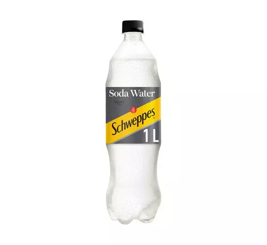 Schweppes Schweppes Soda Water Soft Drink (12x1L)