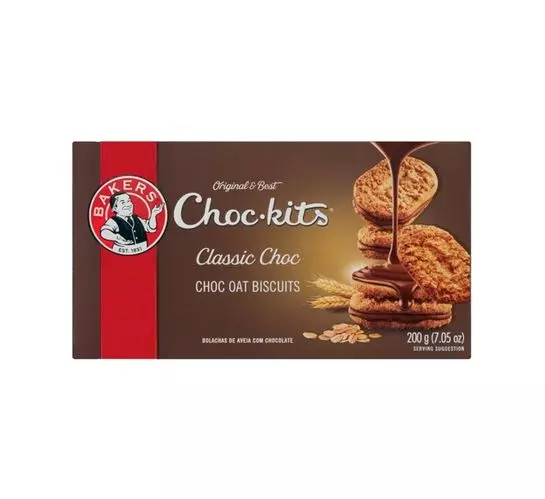 Bakers Chockits Biscuits Classic (12x200g)