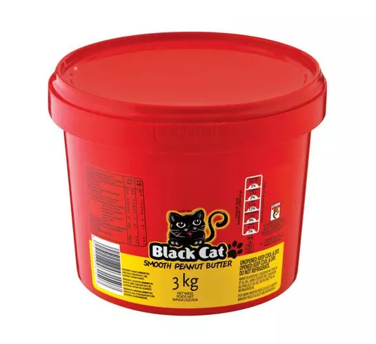 Black Cat Peanut Butter Smooth (1x3kg)