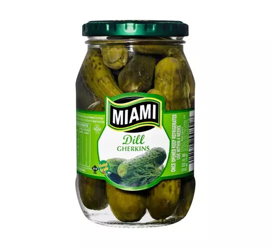 Miami Dill Gherkins (1x380g) Miami Dill Gherkins (1x380g)