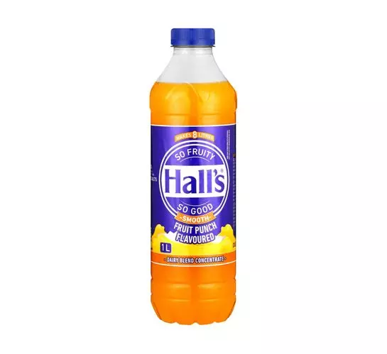 Halls Fruit Blend Fruit Punch (12x1L) Halls Fruit Blend Fruit Punch (12x1L)