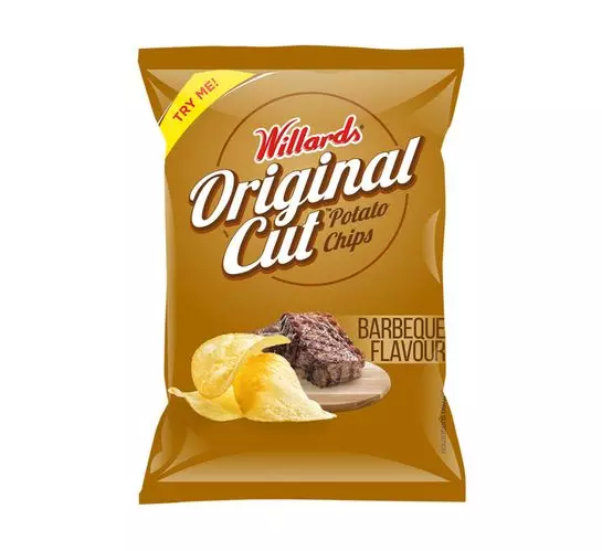 Willards Straight Cut Potato Chips (All Variants) (1x125g)