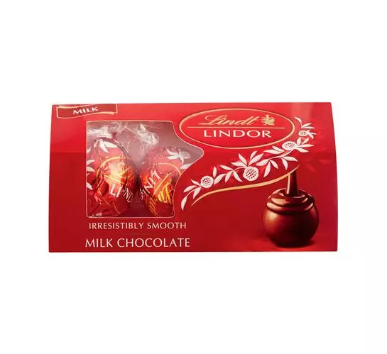 Lindt Lindor Truffles 3 Piece Box Chocolates Milk (1x37g)