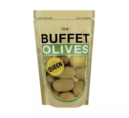 Buffet Green Pitted Olives (1x200g) Buffet Green Pitted Olives (1x200g)