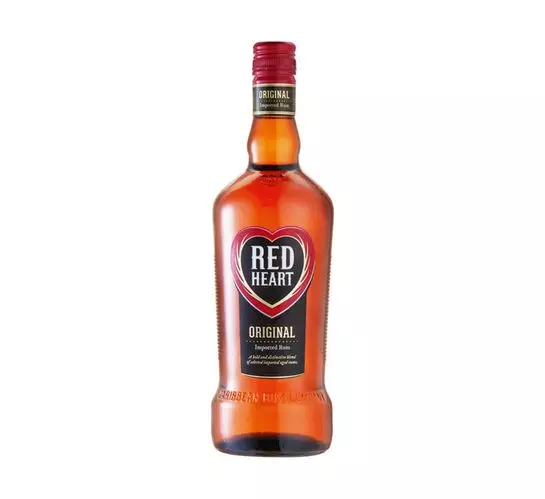Red Heart Rum (1x750ml)