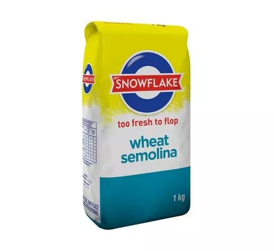 Snowflake Semolina Wheat Flour (20x1kg) Snowflake Semolina Wheat Flour (20x1kg)
