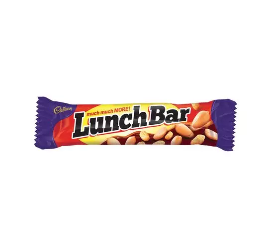 Cadbury LunchBar Chocolate Bars (1x1's)