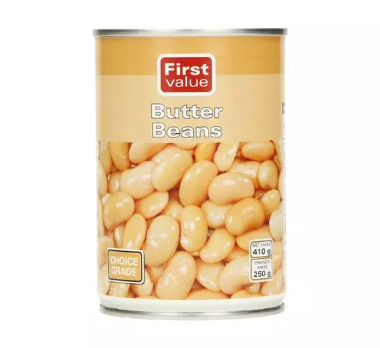 First Value Butter Beans (12x410g) First Value Butter Beans (12x410g)