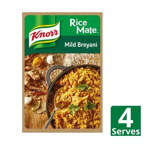 Knorr Rice Meal Kit Mild Breyani (1x275g) Knorr Rice Meal Kit Mild Breyani (1x275g)