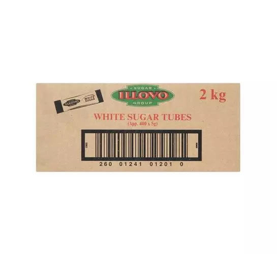 Illovo White Sugar Tubes (1x2kg) Illovo White Sugar Tubes (1x2kg)