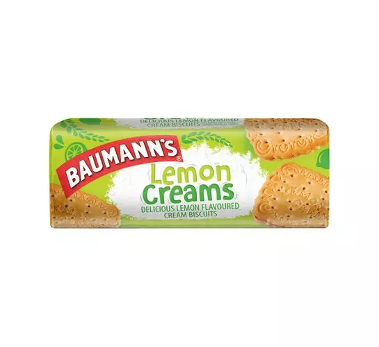 Baumann's Lemon Creams Biscuits (12x200g) Baumann's Lemon Creams Biscuits (12x200g)