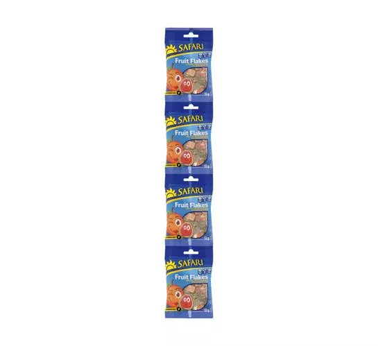 Safari Jungle Bites Fruit Flakes Strips (1x4 x 24's)
