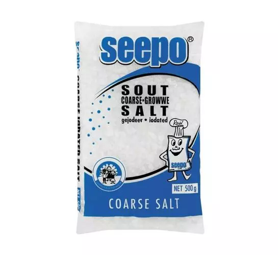 Seepo Coarse Salt Polybag (40x500g)