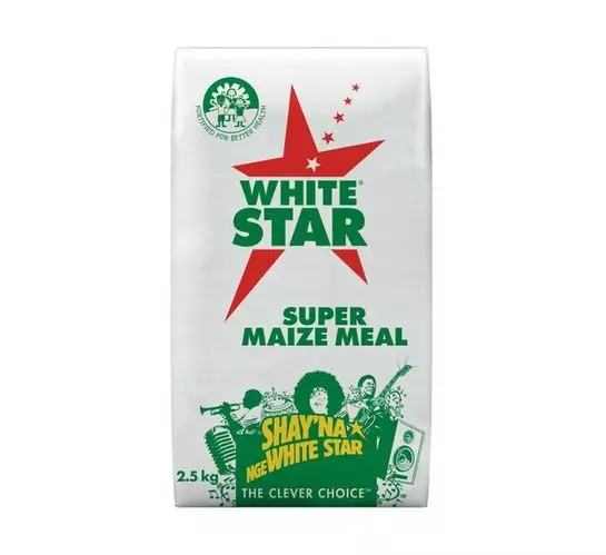 White Star Super Maize Meal (1x2.5kg) White Star Super Maize Meal (1x2.5kg)