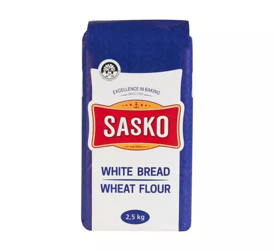 Sasko White Bread Wheat Flour (1x2.5kg)