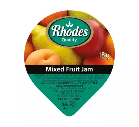 Rhodes Jam Portions Mixed Fruit (200x15g)