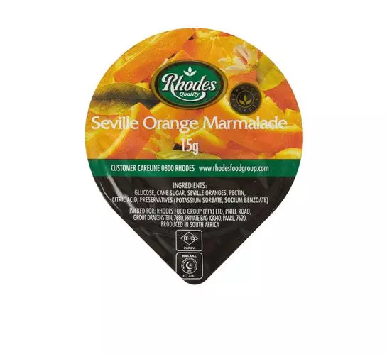 Rhodes Jam Portions Assorted (200x15g) Rhodes Jam Portions Assorted (200x15g)